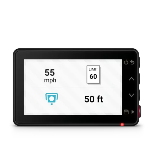 Garmin Dash Cam X210 redlight cam and speed