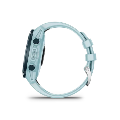 Garmin Descent G1 Solar - Ocean Edition left side view