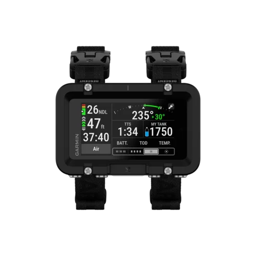 Garmin Descent X50i in-dive flashlight quick control