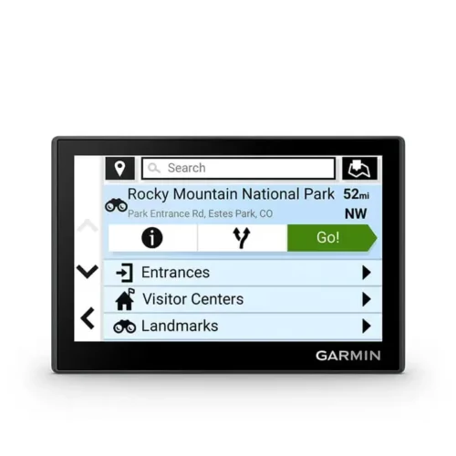 Garmin Drive 53 with national parks screen
