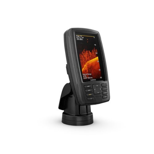 Garmin echoMAP Plus 45cv right angled with high def sonar view