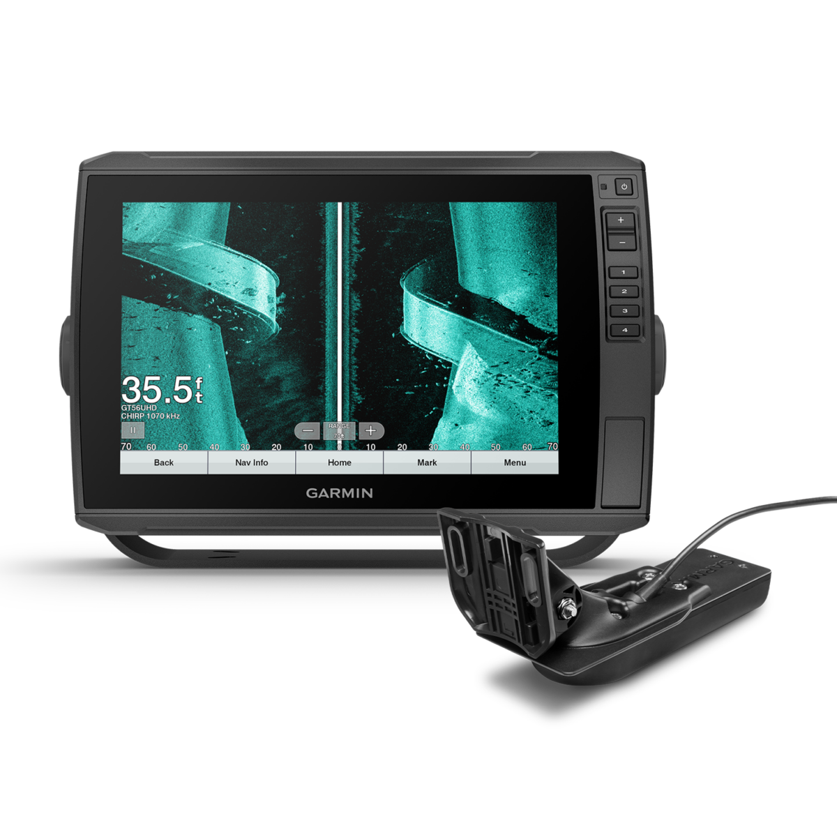 Garmin ECHOMAP Ultra 106sv Chartplotters GN+ with transducer