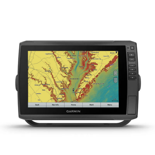 Garmin ECHOMAP Ultra 126sv marine chartplotters GN+ map view with heatmapping