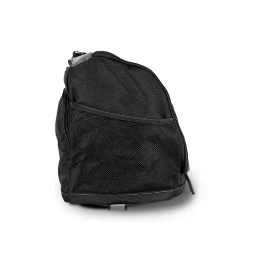 Garmin ECHOMAP UHD2 55cv ice fishing bundle right side of bag