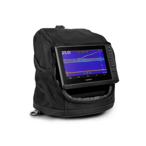 Garmin ECHOMAP UHD2 73sv Ice Fishing Bundle right view