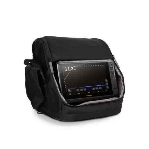 Garmin LiveScope Ice Fishing Bundle with ECHOMAP UHD2 95sv right angled