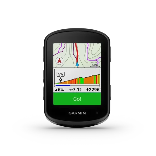 Garmin Edge 540 navigation planning screen