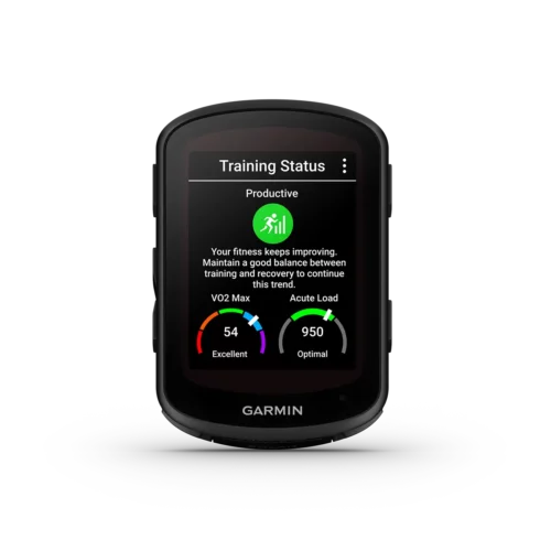 Garmin Edge 840 Solar training status page