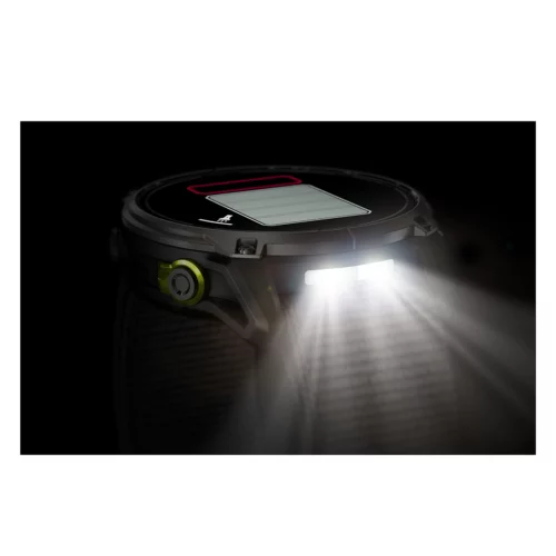 Garmin Enduro 3 flashlight on