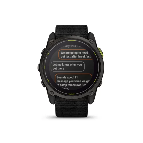 Garmin Enduro 3 messaging