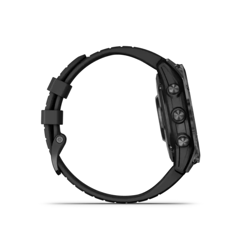 Garmin epix PRO Gen 2 47mm Sapphire in black right side with buttons