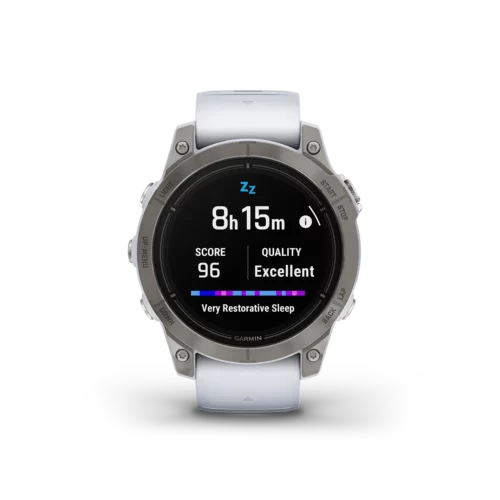 Garmin epix PRO Gen 2 47mm Sapphire in titanium sleep score