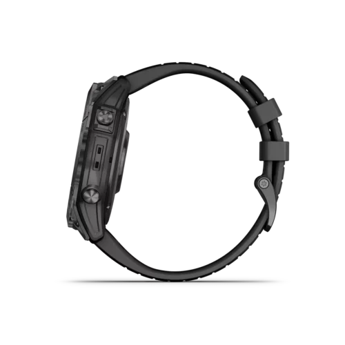 Garmin epix PRO Gen 2 51mm Sapphire in black left side with buttons