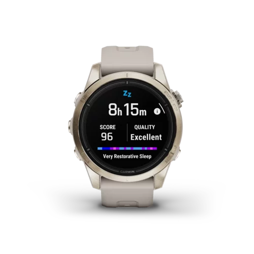Garmin epix PRO Gen 2 Sapphire in sand sleep stats