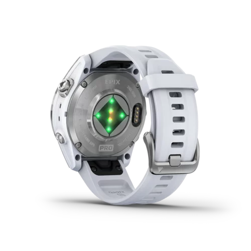 Garmin epix PRO Gen 2 Standard rear view heart rate monitor for fitness watch