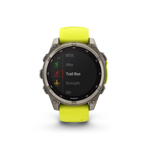 Garmin fenix 8 solar 47mm titanium activities