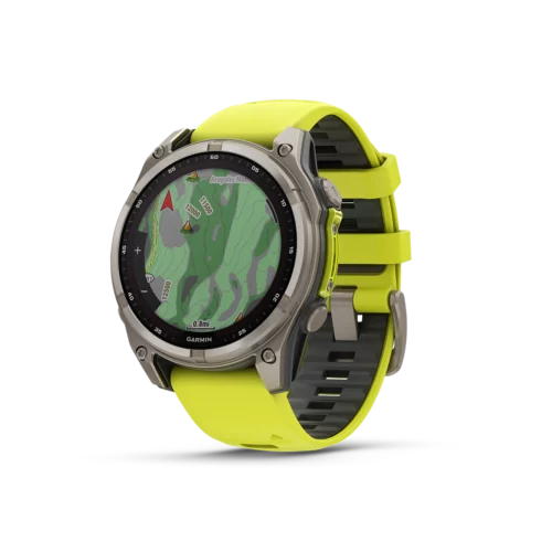 Garmin fenix 8 solar 47mm titanium map
