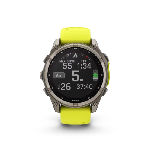 Garmin fenix 8 solar 47mm titanium rec diving