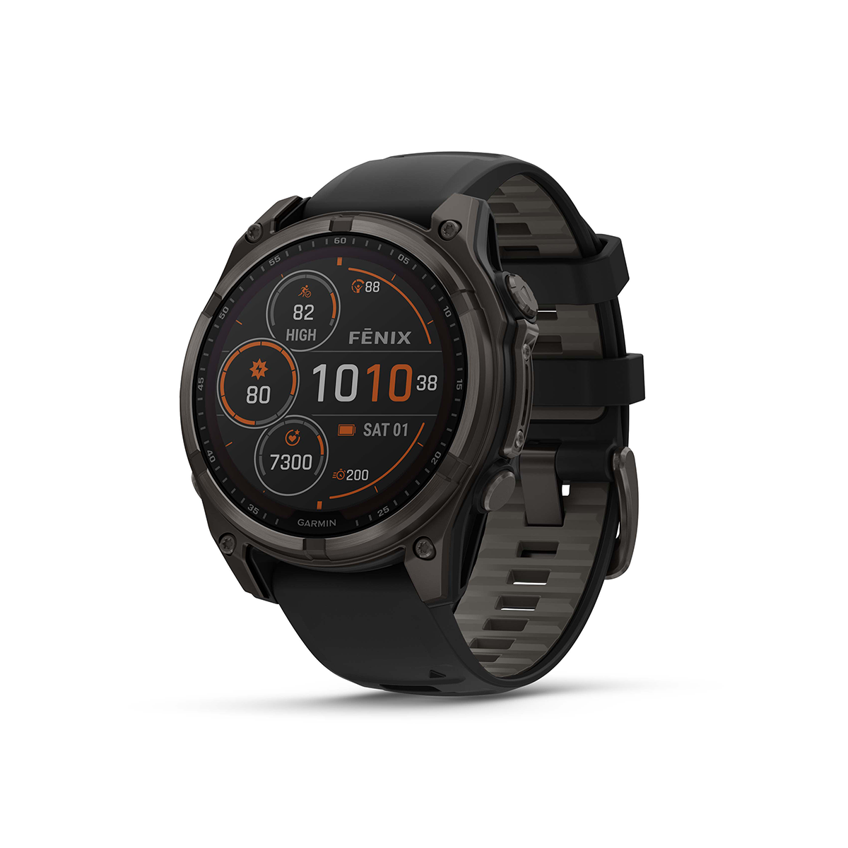 Garmin fenix 8 solar 47mm carbon grey