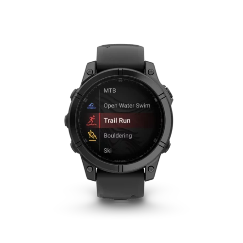 Garmin fenix E carbon activity list