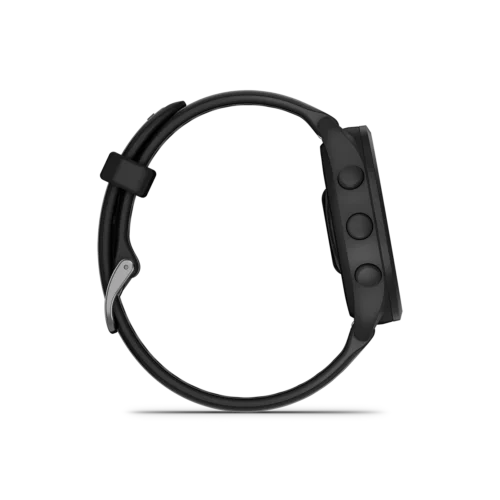 Garmin Forerunner 165 in black right side