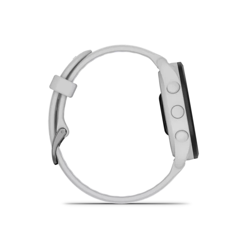 Garmin Forerunner 165 in white right side