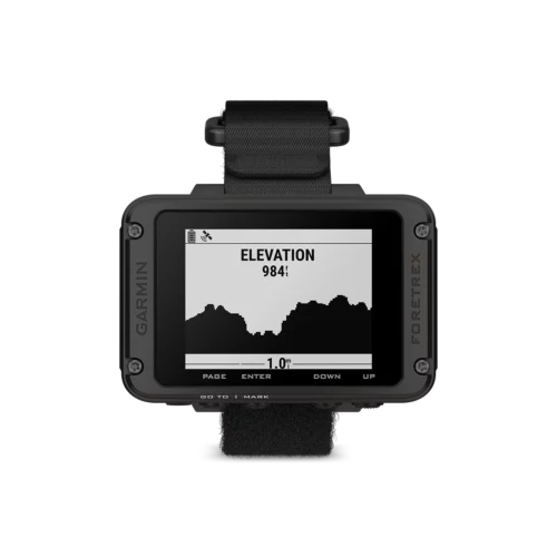 Garmin Foretrex 801 elevation profile