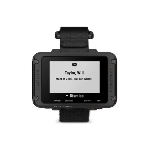 Garmin Foretrex 801 incoming message