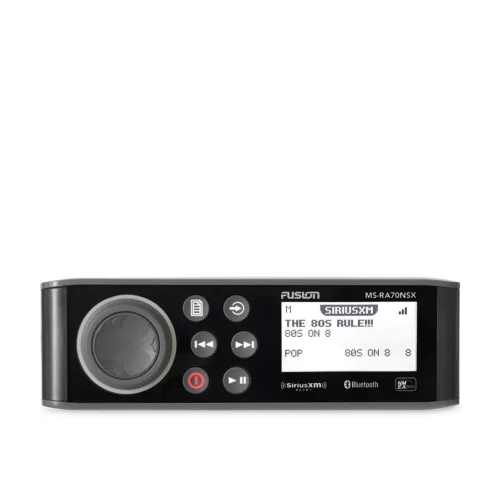 Fusion RA70NSX marine stereo front view