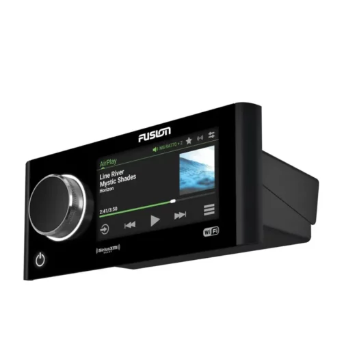 Fusion Apollo MS-RA770 Marine Stereo with Wi-Fi left angled view