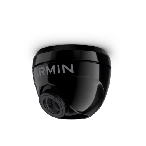 Garmin GC 245 Surface Mount Camera in black, front left view