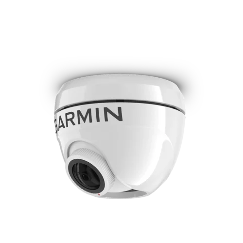 Garmin GC 245 Surface Mount Camera in white, front left view