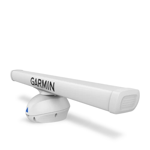 Garmin GMR Fantom 56 in white. left angled view