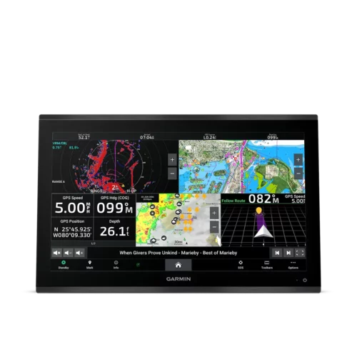 Garmin GPSMAP 9022 9222 split screen view