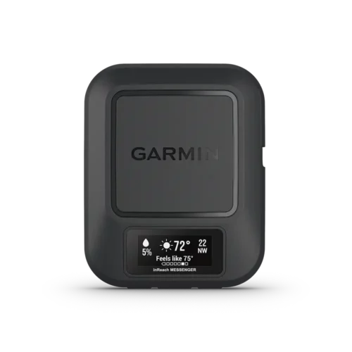 Garmin inReach Messenger weather update screen