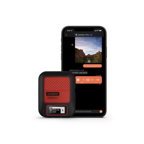 Garmin inReach Messenger Plus with phone voice message