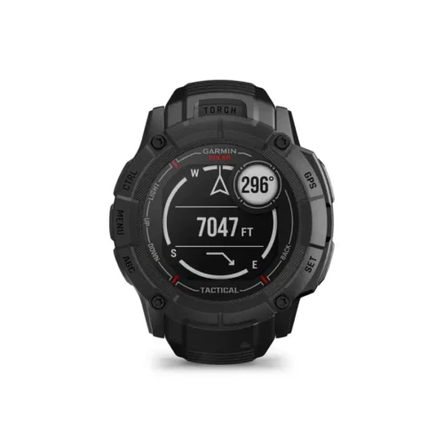 Garmin Instinct 2X Solar - Tactical Edition in black with altitude screen