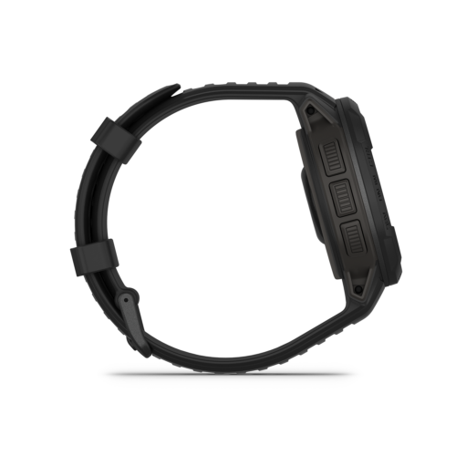 Garmin Instinct Crossover Solar - Tactical Edition right side with buttons