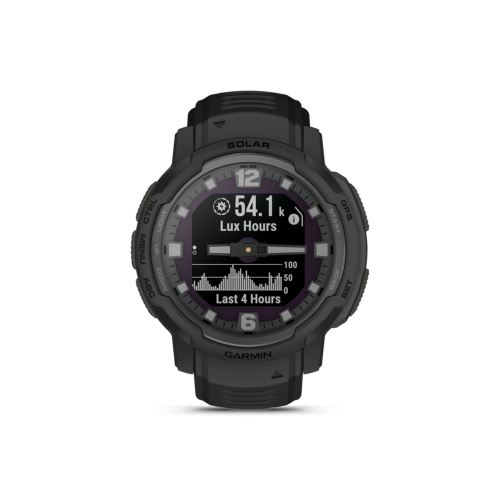Garmin Instinct Crossover Solar - Tactical Edition Lux hours