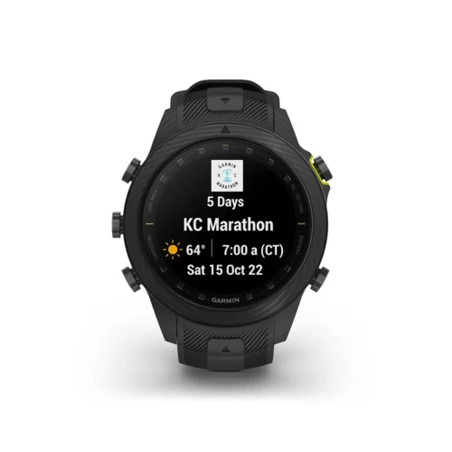 Garmin MARQ Athlete (Gen 2) - Carbon Edition - race widget