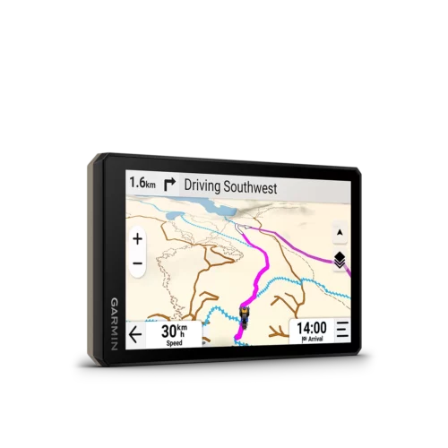 Garmin Tread 2 with snowmbile trails