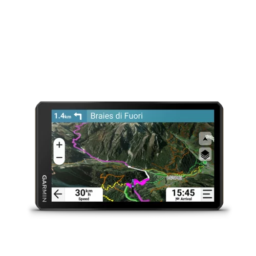 Garmin Tread 2 with satellite view