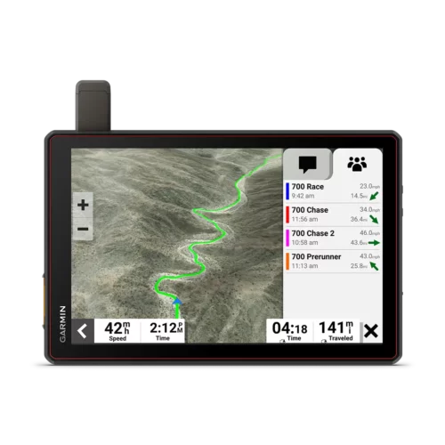 Garmin Tread XL Baja Race with teams and route