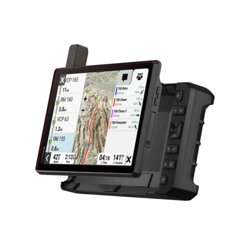 Garmin Tread XL Baja Race angled left shown with mount