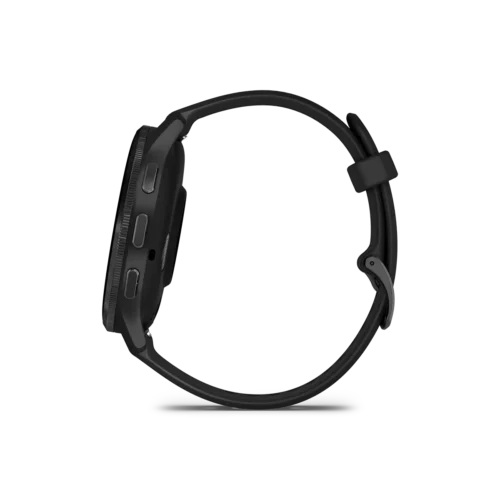 Garmin Venu 3 in black left side view