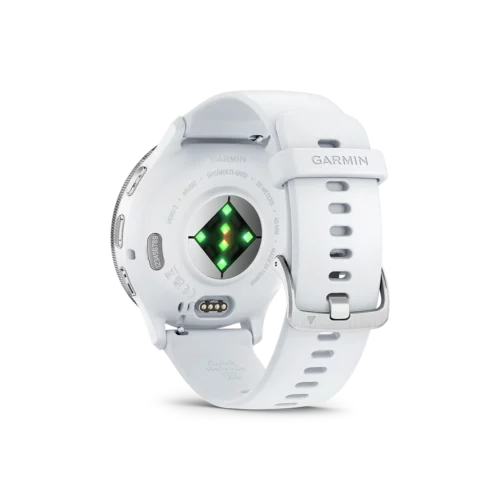 Garmin Venu 3 in white back view