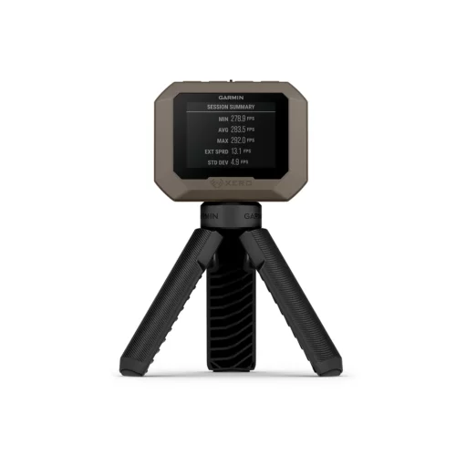 chronograph session summary on tripod