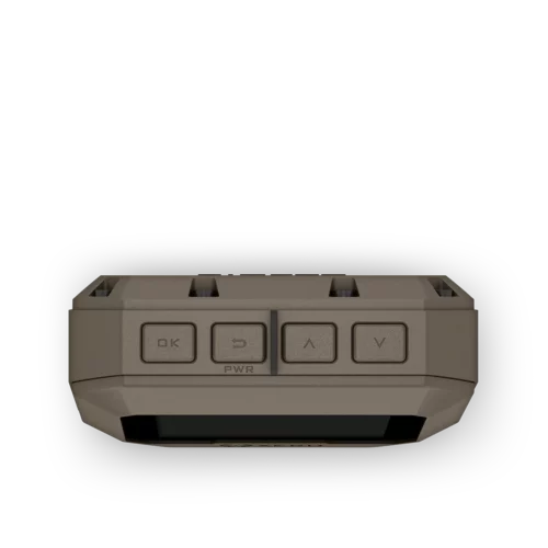 Garmin Xero C1 Pro top view with button-operated design easy operation for shooters