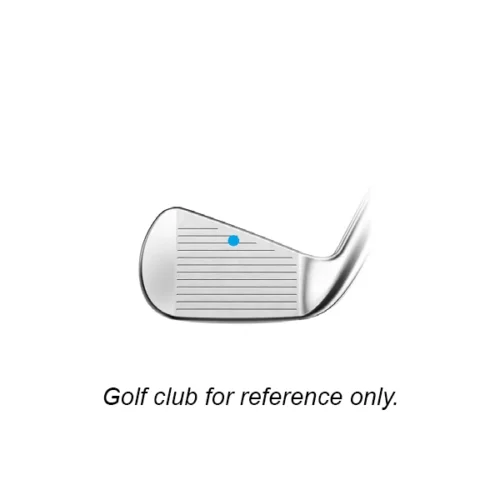 Garmin Club tracking stickers on golf club