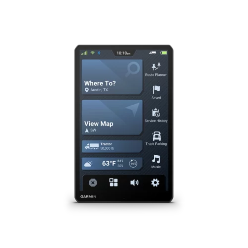 Garmin dezl OTR1020 vertical view